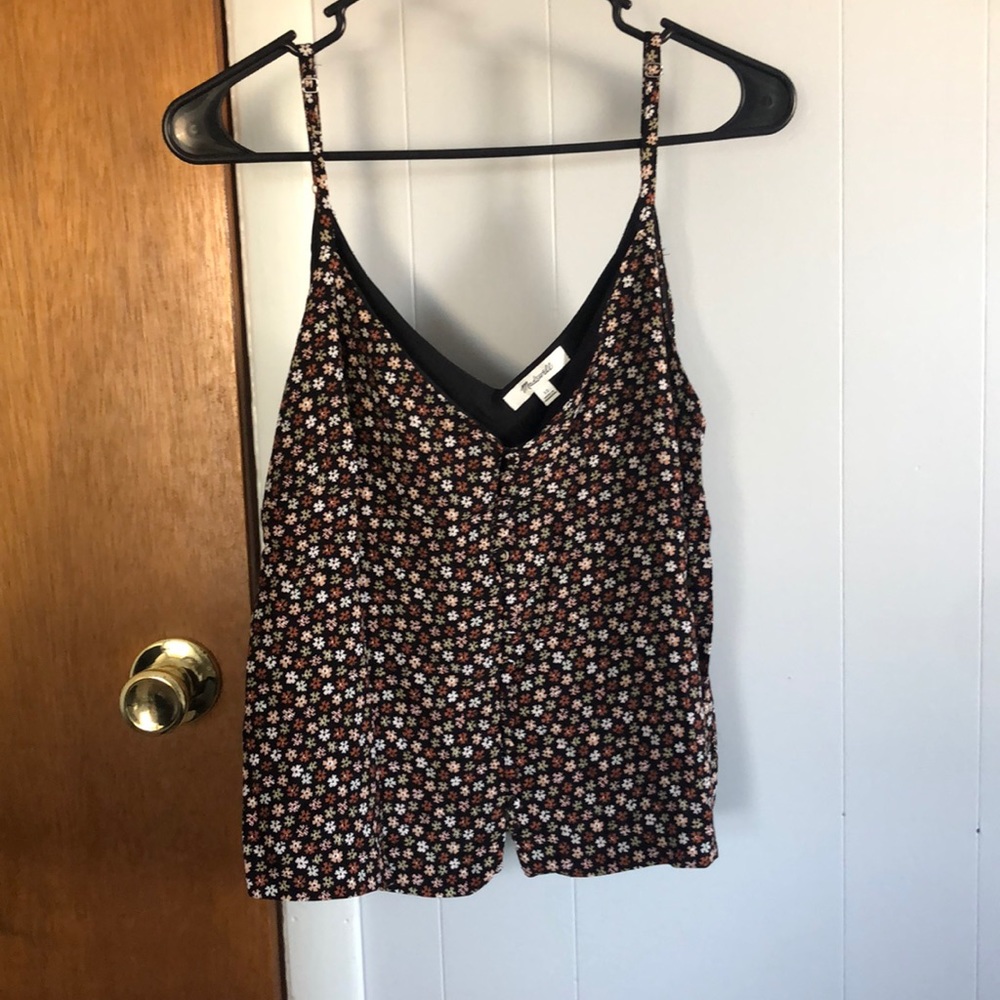 Madewell Floral Tank Top